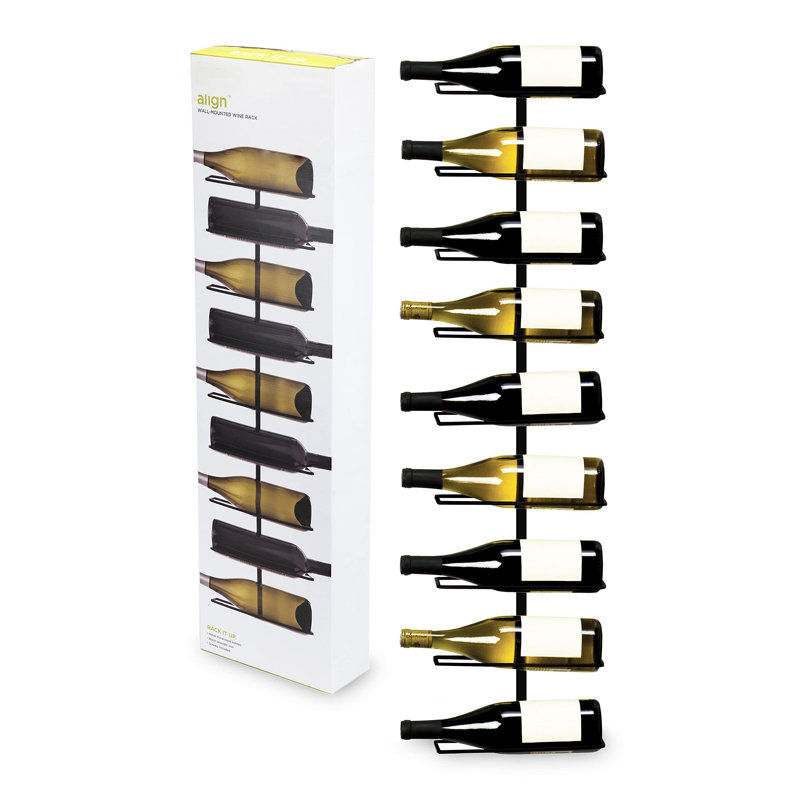 True Align Wall-Mounted Wine Rack, added by TYRA TROTMAN