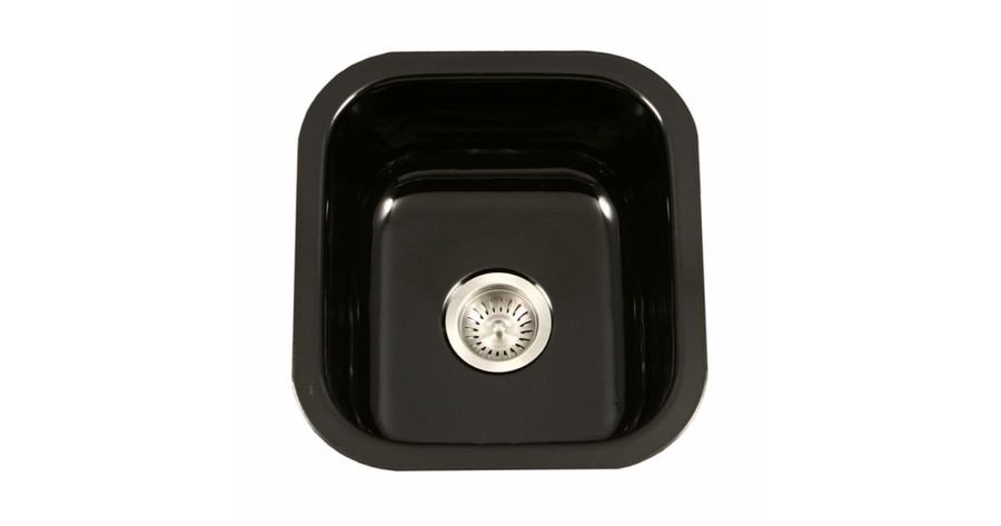 Houzer PCB-1750 BL Porcela 15-3/5" Single Basin Undermount | Build.com added by sarah spagnola