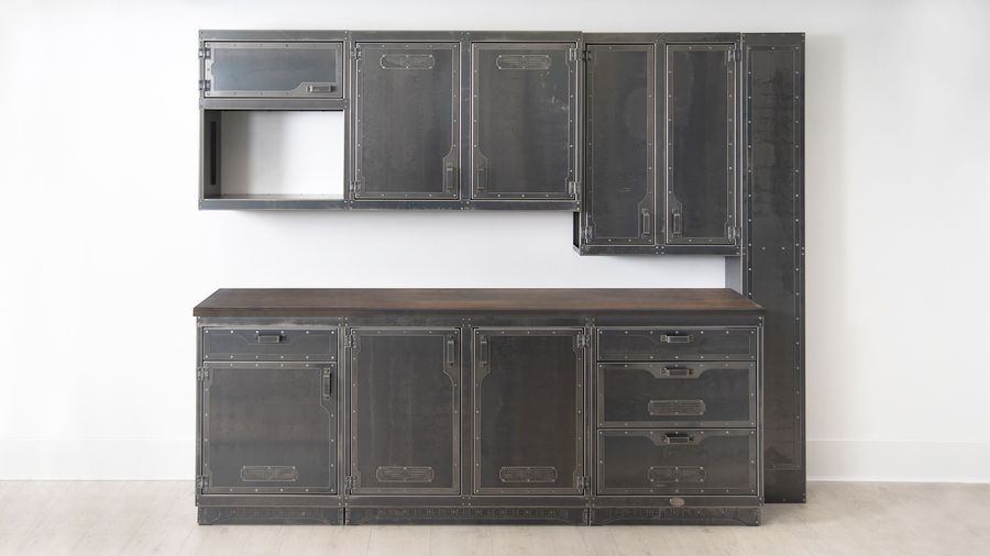 The Armoury Kitchen | Industrial Style Kitchen | Steel Vintage added by sarah spagnola