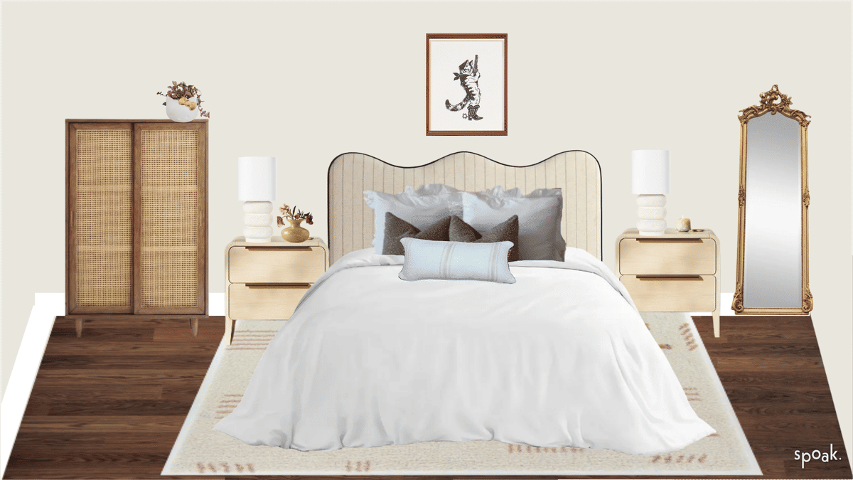 Bedroom Inspo designed by Sidney Santana