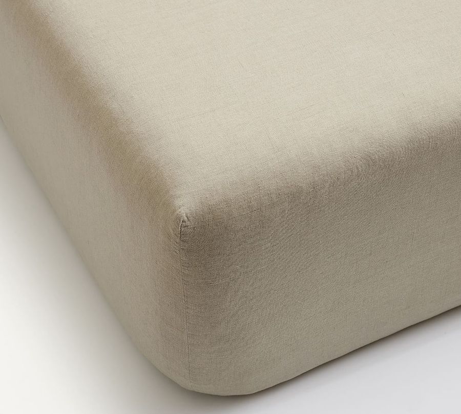 Belgian Flax Linen Fitted Sheet added by Brooke Schwartz