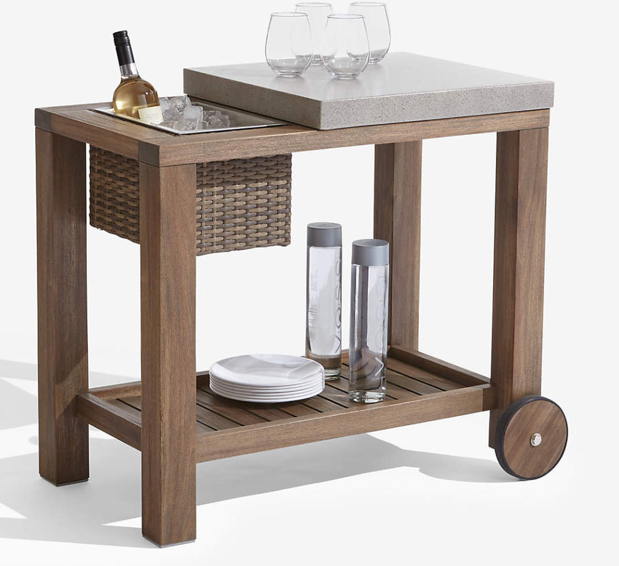 Abaco Outdoor Bar Cart added by Katie Carpenter