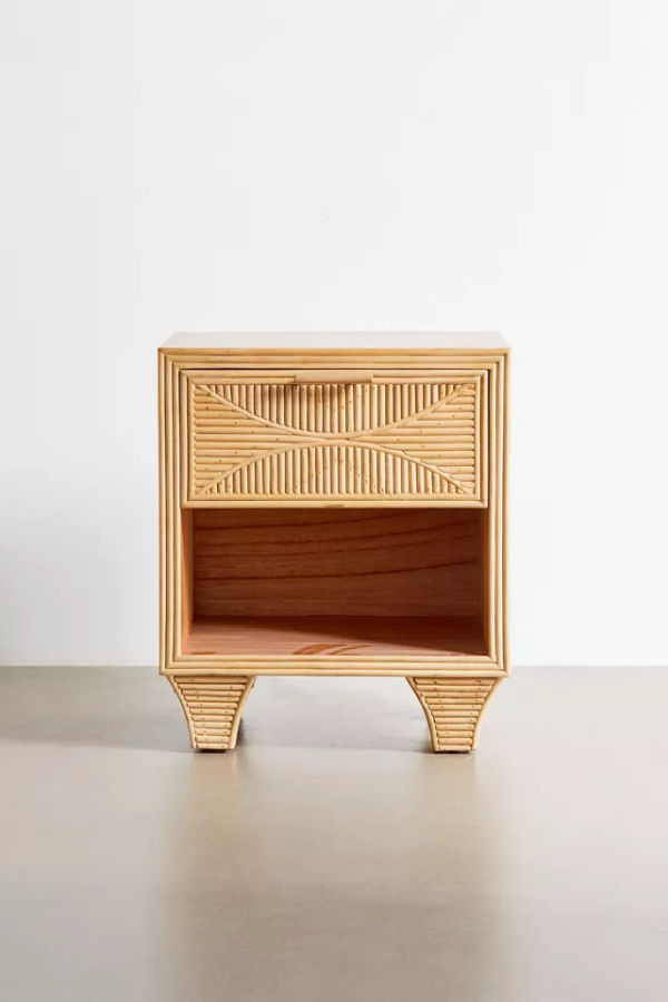 Caroline Rattan Nightstand/Side Table added by Kate Lynn Nemett