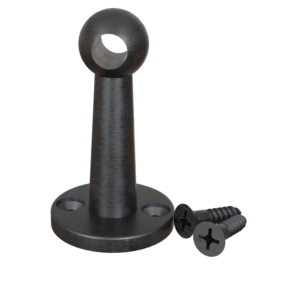 Designs of Distinction Gallery Rail Center, Flat Black, 6mm x 36" L | Woodcraft added by Lindsay Fallico
