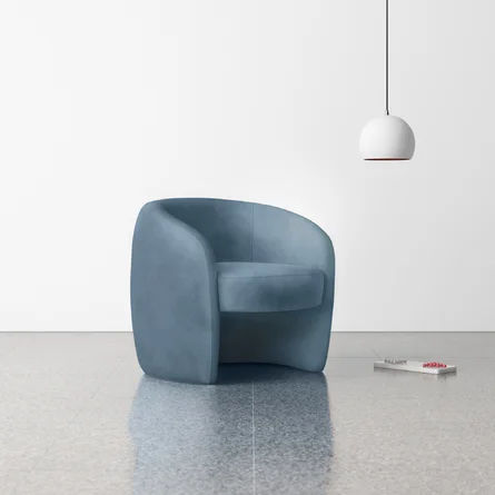Kearney 35" W Polyester Barrel Chair added by Olga Dragieva
