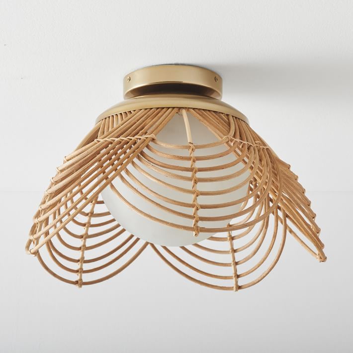 Rattan Flower Flushmount added by Spoak Member