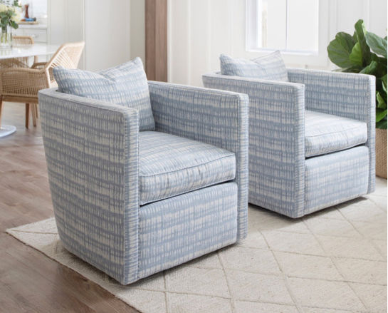 Hugh Swivel Chair added by Mary Kate Blum