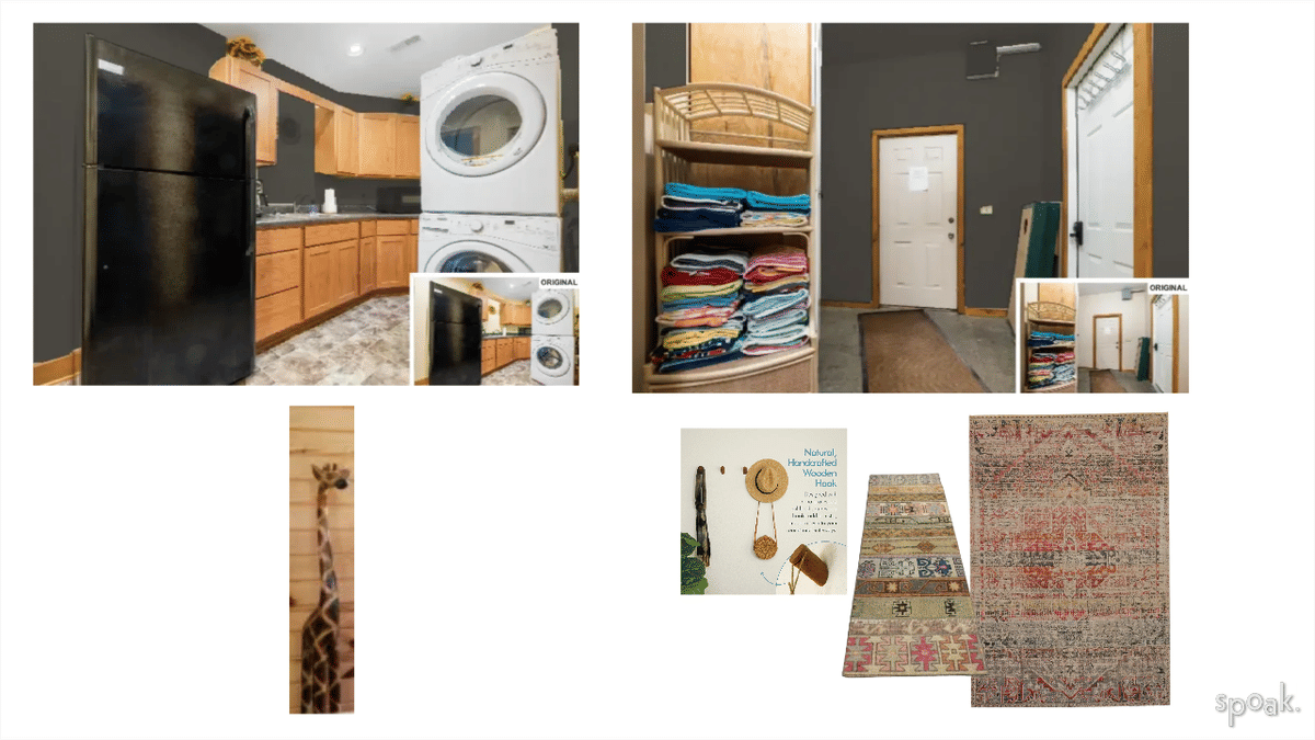Rustic Laundry Room Inspiration designed by Bailey Rankin