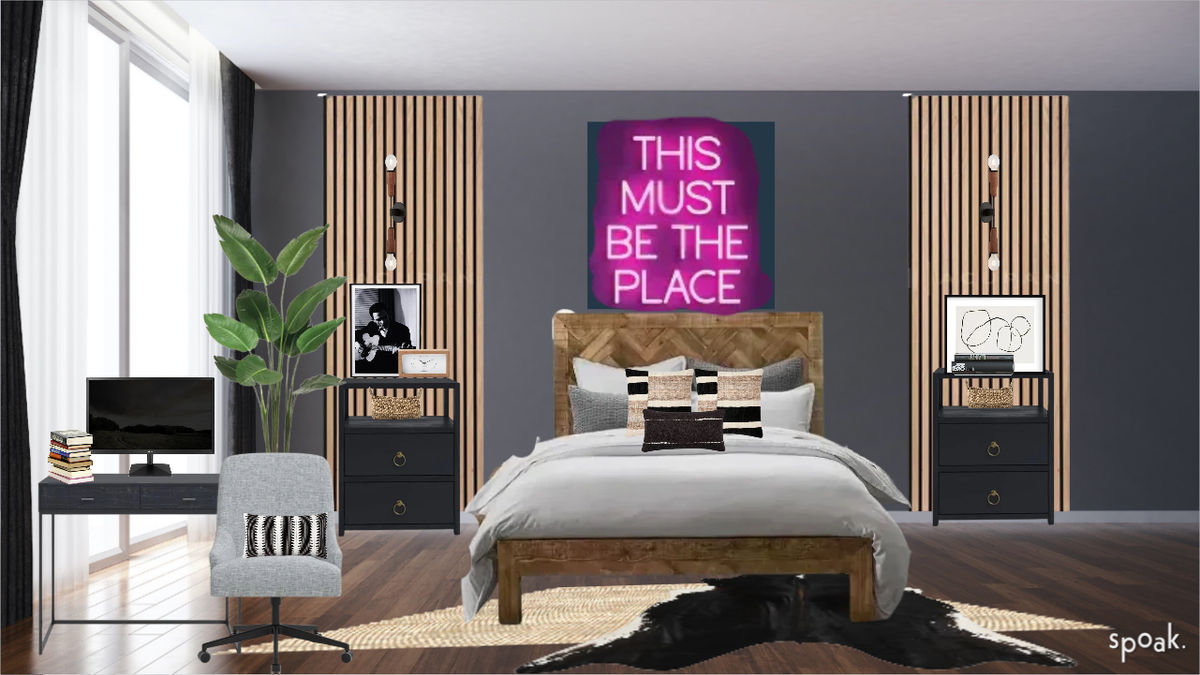 Dorm Room Inspiration designed by Jaime Dorsey