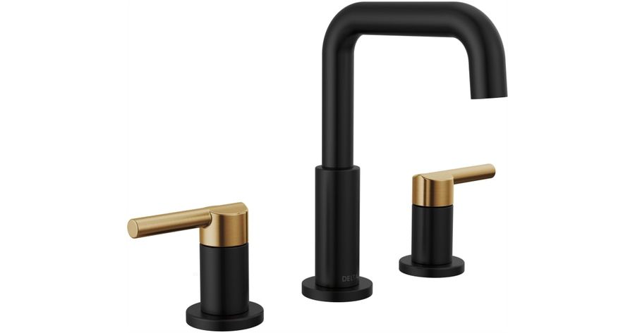 Delta 35849LF-GZ Nicoli 1.2 GPM Widespread Bathroom Faucet | Build.com added by Janae Sullivan