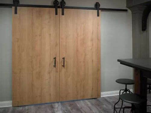 4 ft. x 8 ft. Laminate Sheet in Planked Urban Oak with Natural Grain Finish added by C Starks Interiors