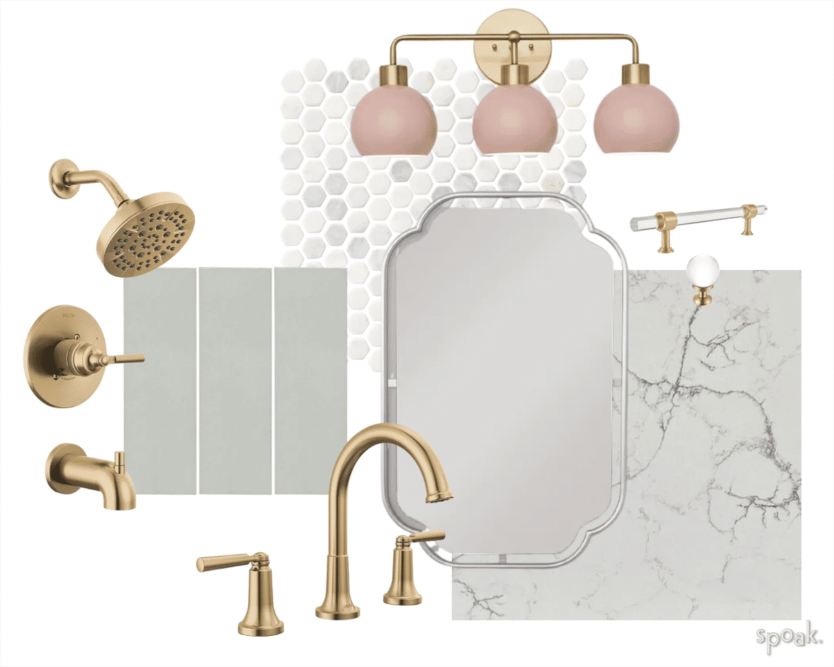 Bathroom Inspiration designed by Jenni Winter