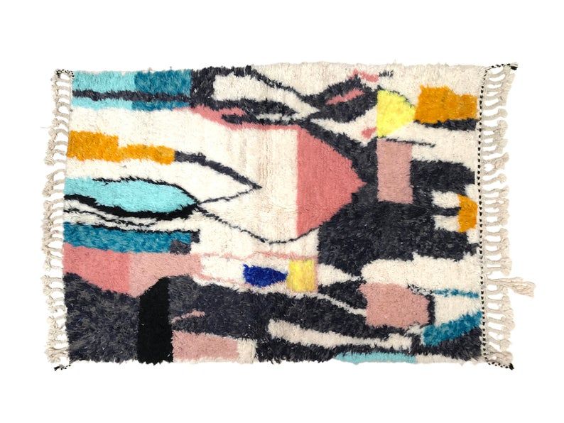 kechart - All size Custom Moroccan Beni Ourain rug, Colored Moroccan rug, Beni Ourain rug, BeniOurain, berber rugs, Moroccan rug, Moroccan added by Olivia LeBlanc