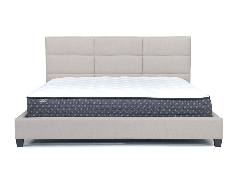 Loft 9 Upholstered Panel Bed in Sand, Queen added by Megan Naeve