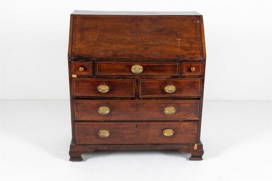 18TH C. SLANT-FRONT SECRETARY CHEST added by Serena Finnerty