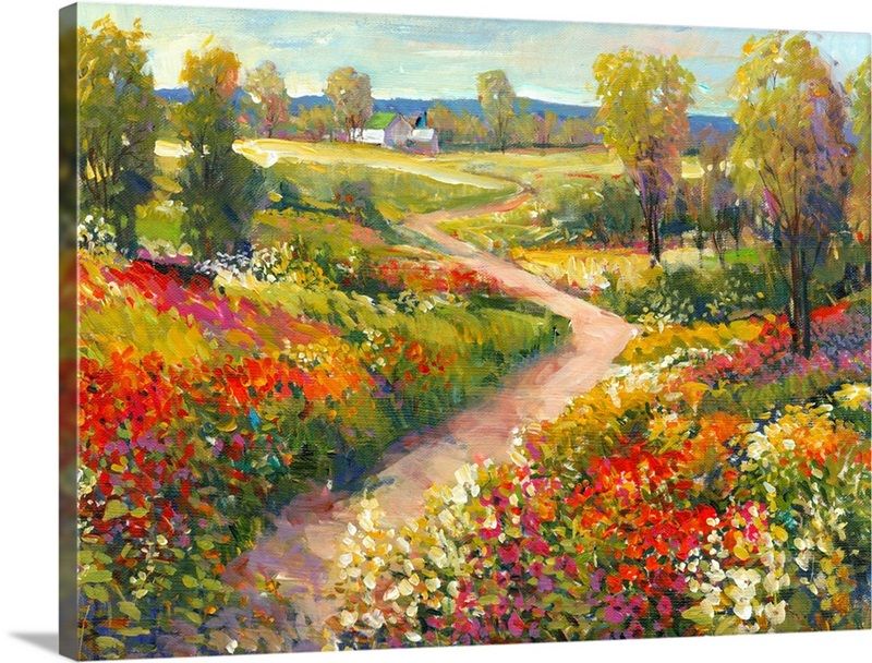 Morning Walk II 48"x36" added by Sandy Schargel Interiors