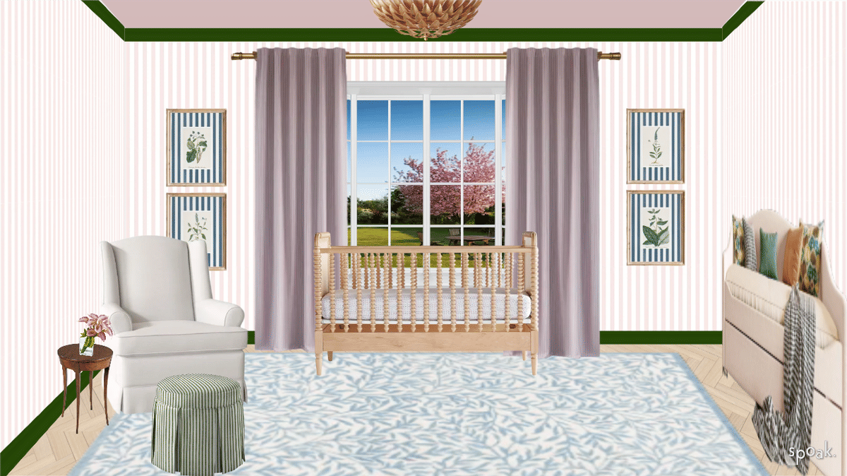Nursery Ideas designed by Megan Gisclair