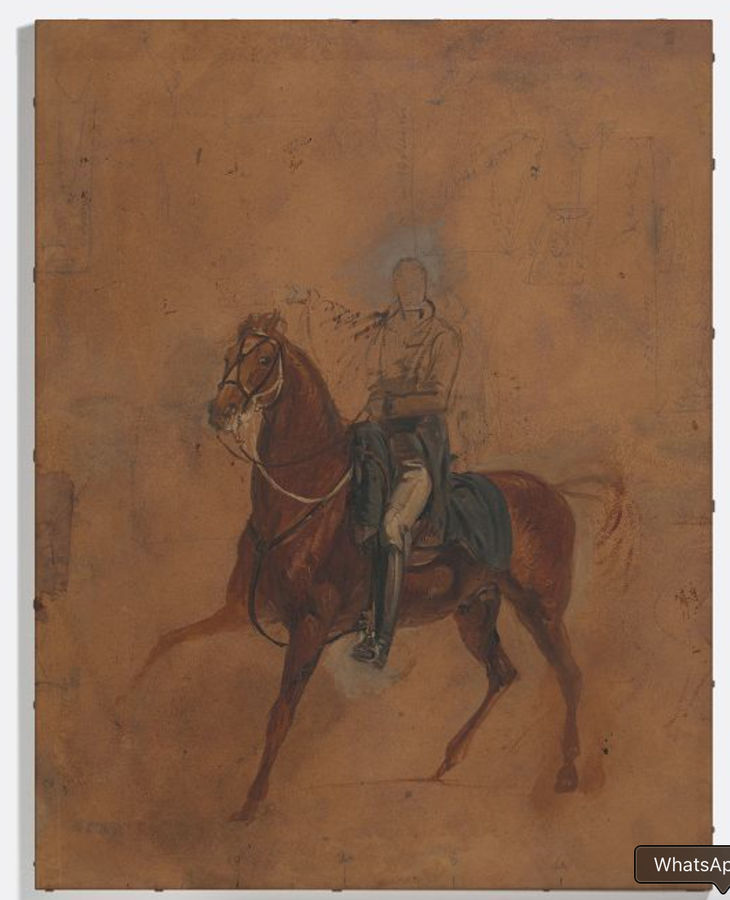 The Horse Of The Duke Of Wellington Reproduction Wall Art Print added by Jessica Whitman