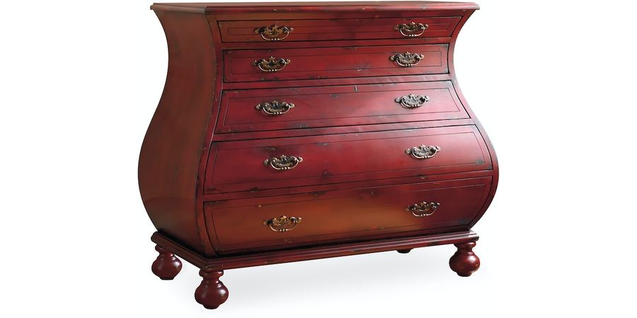 Hooker Furniture Living Room Red Bombe Chest 5102-85001 added by Maria Ashton