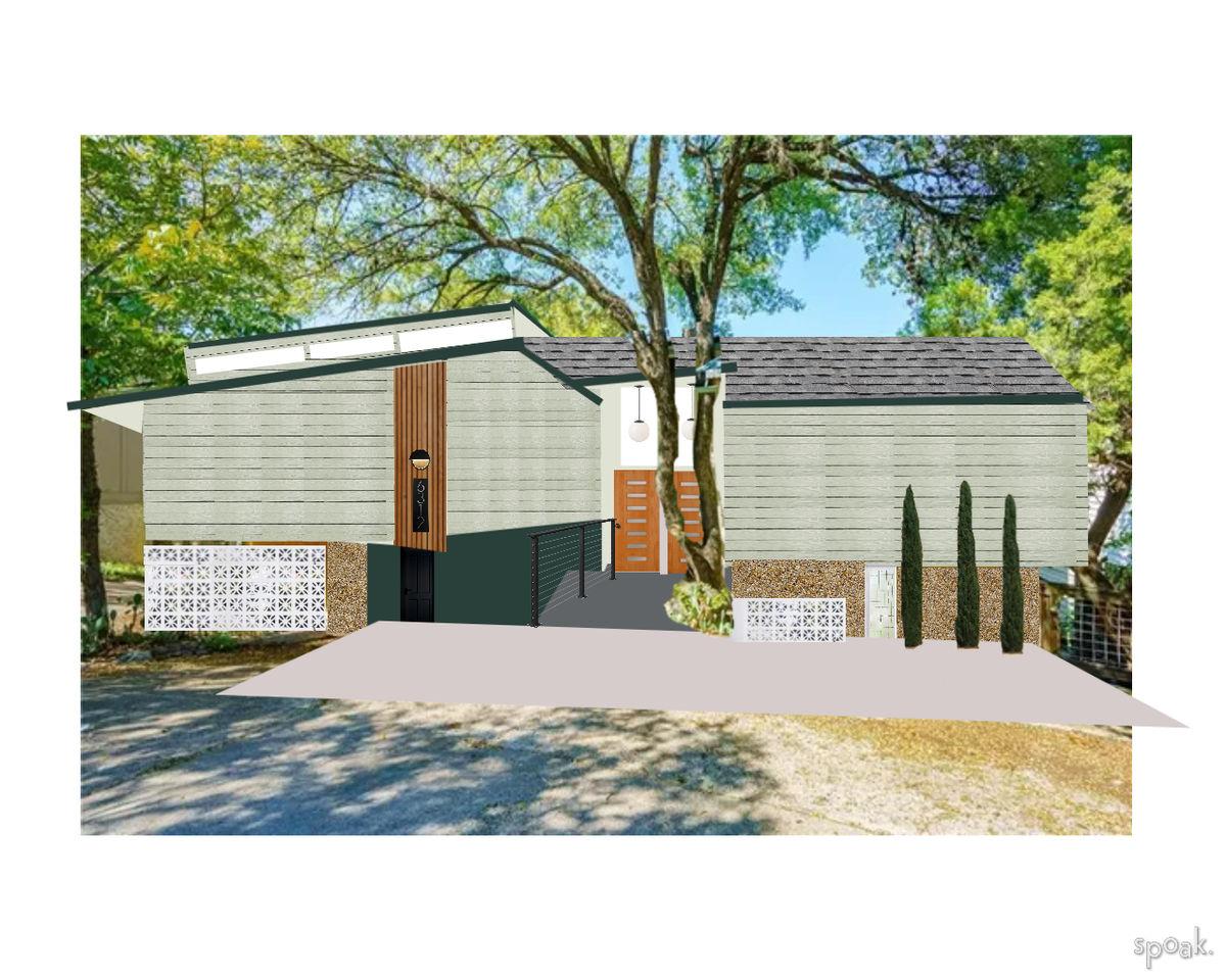 Mid Century Modern Garage Ideas designed by Megan Housekeeper