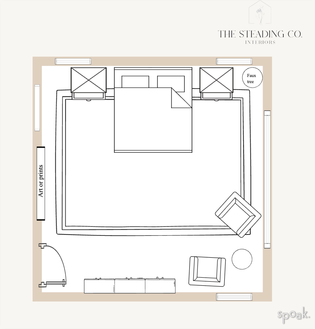 Square Bedroom Arrangement Ideas Square Bedroom Layouts And Floor Plan