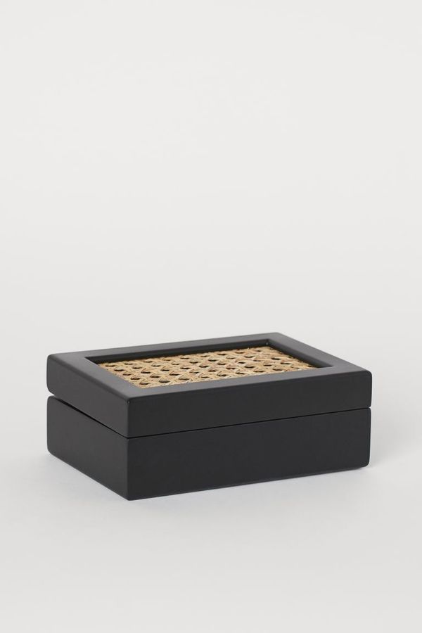Box with Rattan - Black - Home All | H&M US added by Spoak Member