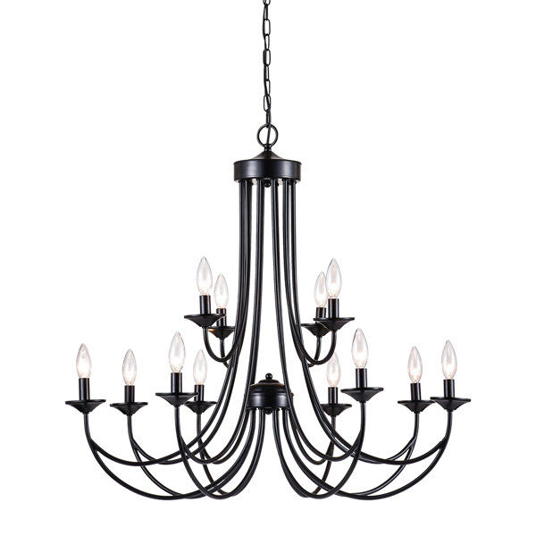 Estelle 12 - Light Dimmable Classic / Traditional Chandelier added by sallie tyler