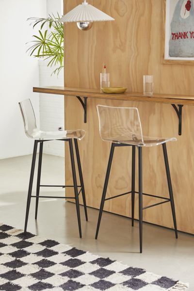 Zion Acrylic Bar Stool - Set Of 2 added by Lauren Houston