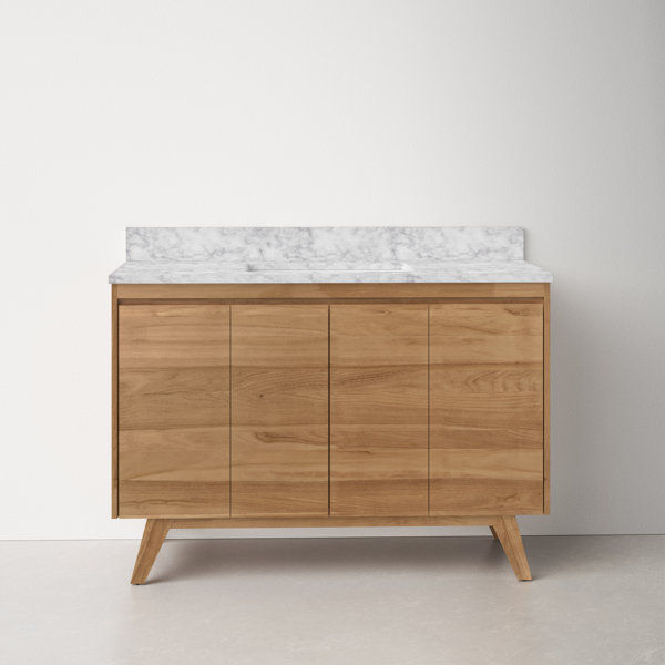Frieda 49'' Single Bathroom Vanity added by Jillian Fiebelkorn