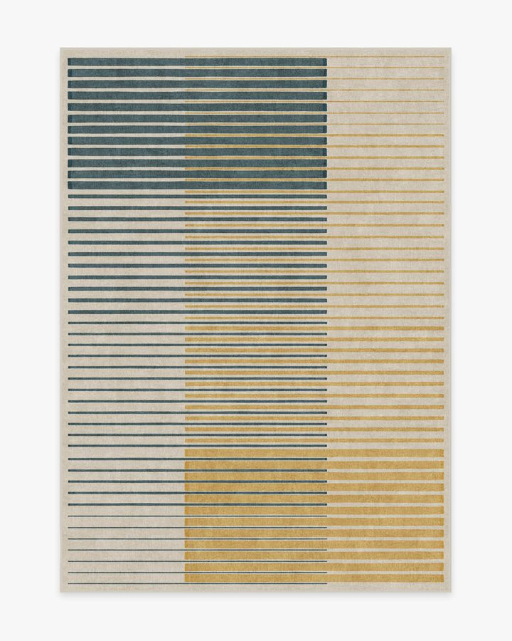 Gradasi Teal Quartz Rug | Ruggable added by Tatiana Van Campenhout