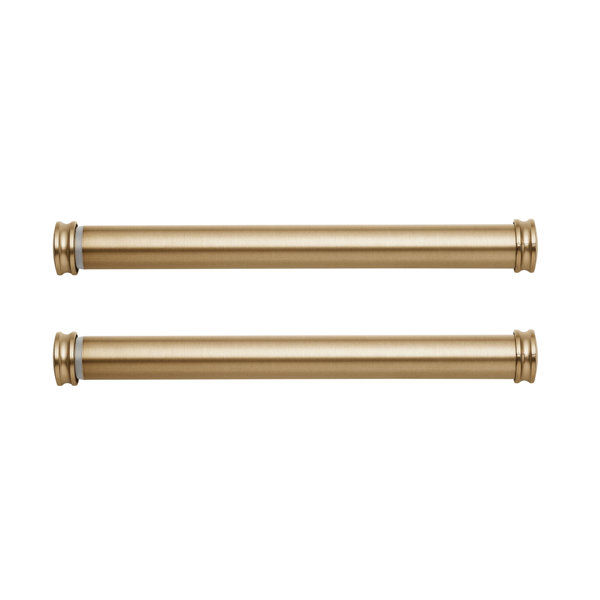 Kishor Side Mount 1 1/8 in Diameter Curtain Rod with Graphite End Cap Finials and Steel Wall Mounted 12 in to 20 in Adjustable Rod added by Raquel Guerrero