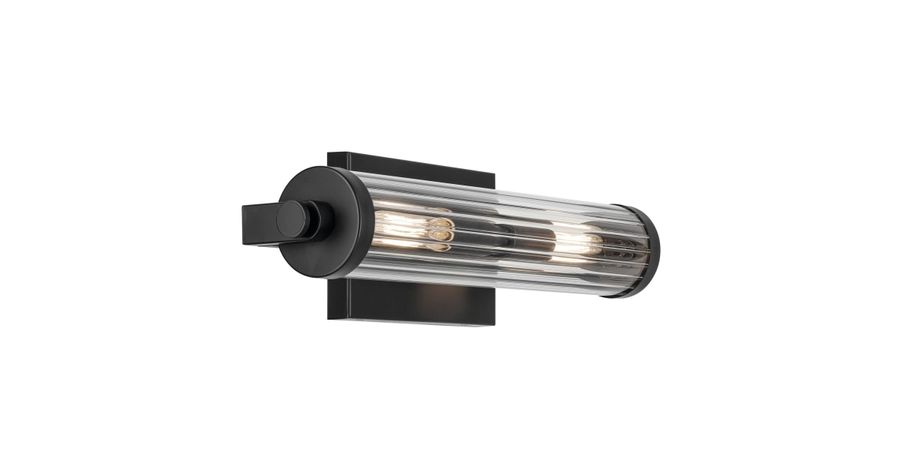 Kichler 45648BK Azores 2 Light 16" Wide Bath Bar | Build.com added by Brooke Schwartz