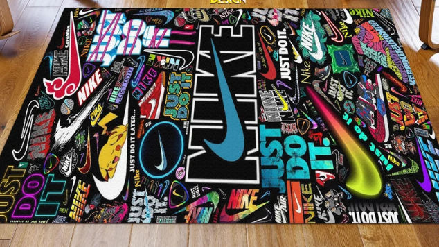 Nike Rug Sneaker Rug 417 Woven Rug Area Rug Art Rug - Etsy UK added by Rosalind Ingram