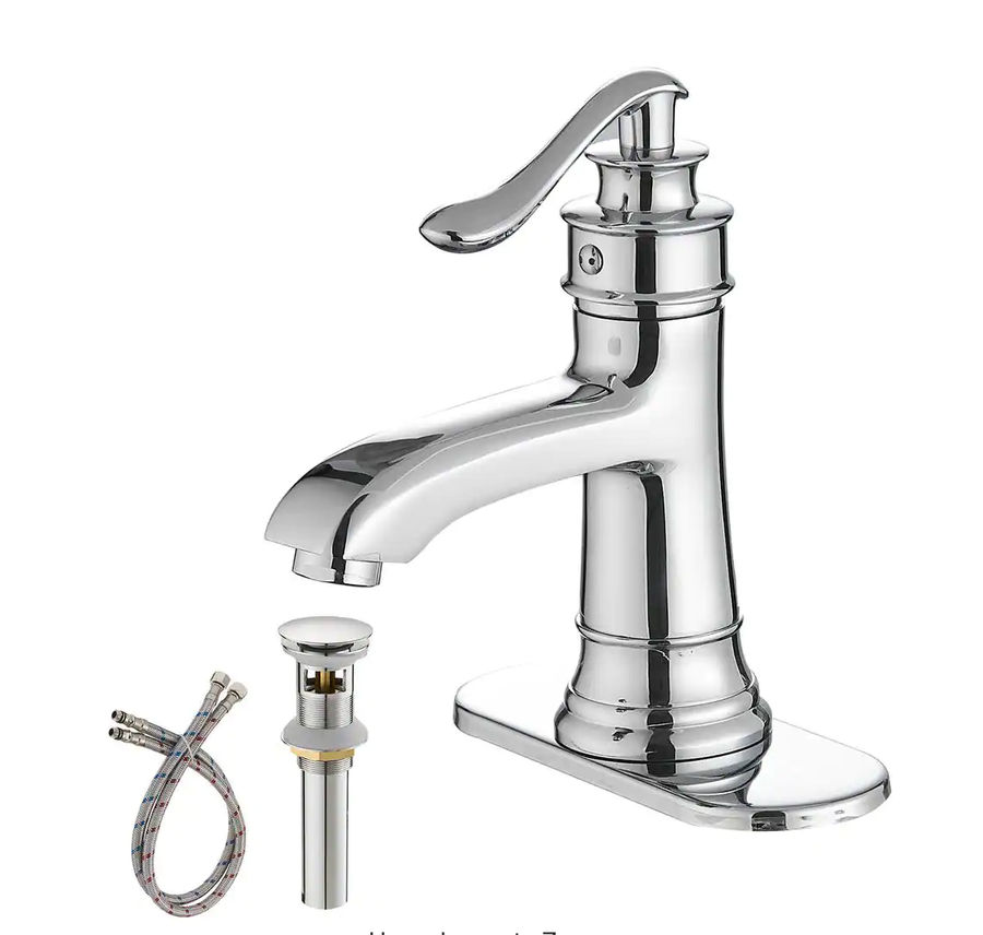 Single Hole Pumpjack Inspired Chrome Faucet  added by Spoak Member