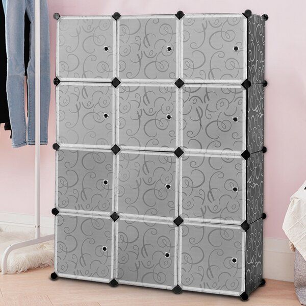 DIY 12 Cube Portable Closet Storage Organizer added by Spoak Member