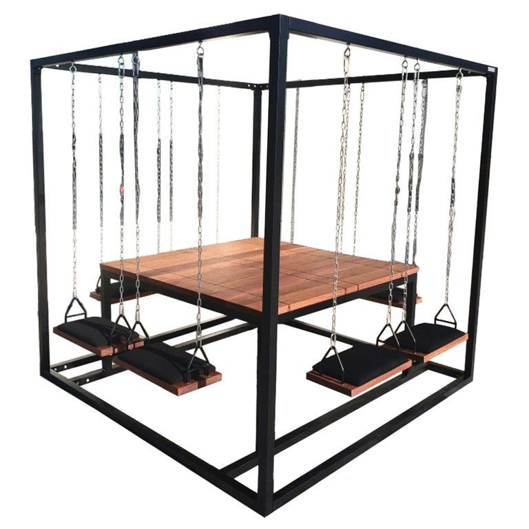 Teak 8-Seater Swing Tables added by Ashley Genard
