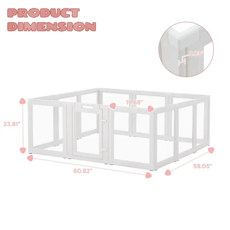 Pet Playpen white added by dorniese green