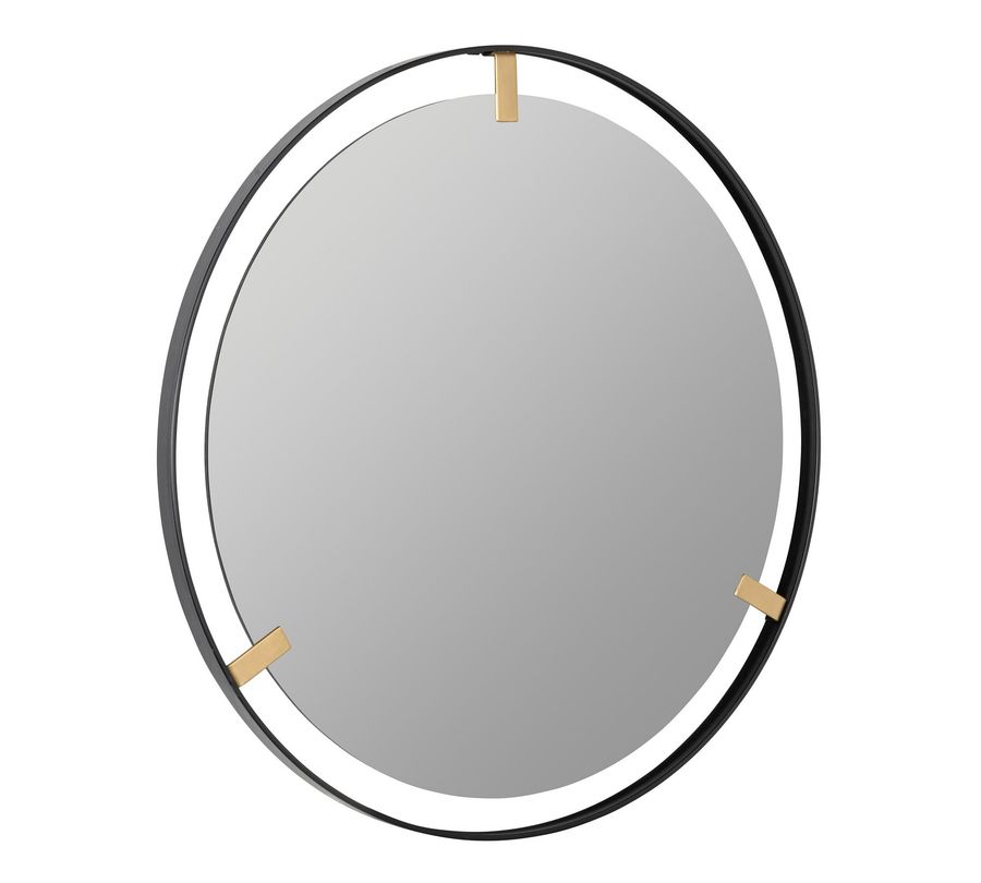 Aspen Black & Gold Round Mirror added by Rachel Sandlin