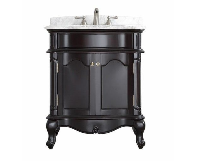 Astoria 30” Vanity With Marble Top Black added by Maggie Meimaridi