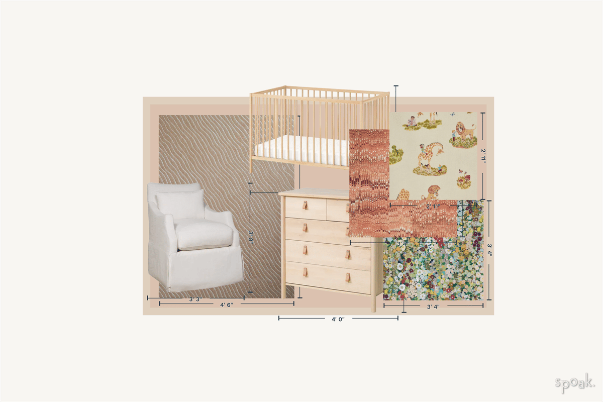 Bedroom Layout designed by Elizabeth Everett