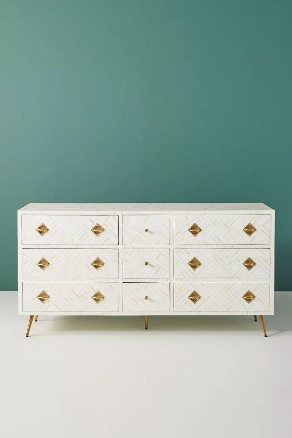 Optical Inlay Nine-Drawer Dresser added by Alex Ravsten