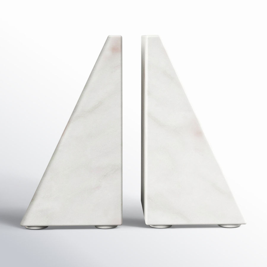 AllModern Matheson Marble Non-skid Bookends & Reviews | AllModern added by Alethia Vitale