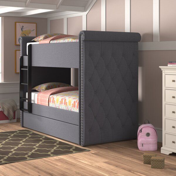 Feaster Kids Twin Over Twin Bunk Bed with Trundle added by Lauren Houston