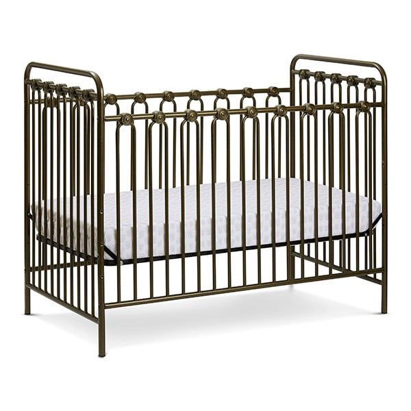 LA Baby Napa 3 in 1 Convertible Full Sized Metal Crib, Golden Nugget - Walmart.com added by Sarah Deel