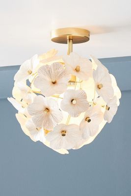 June Capiz Floral Flush Mount added by Savannah Darnall