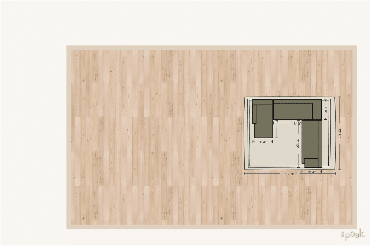 Rectanglar House Plan designed by Stephanie Scholes