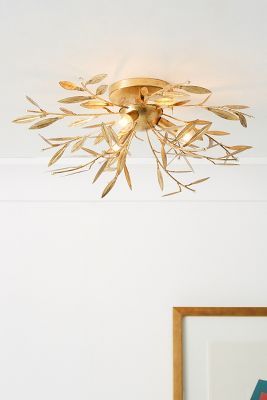 Willow Leaf Semi-Flushmount added by Kendall Crosby