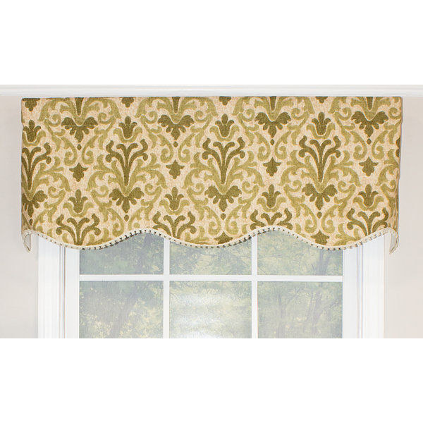 Damask Scalloped Window Valance added by Anna Crelia