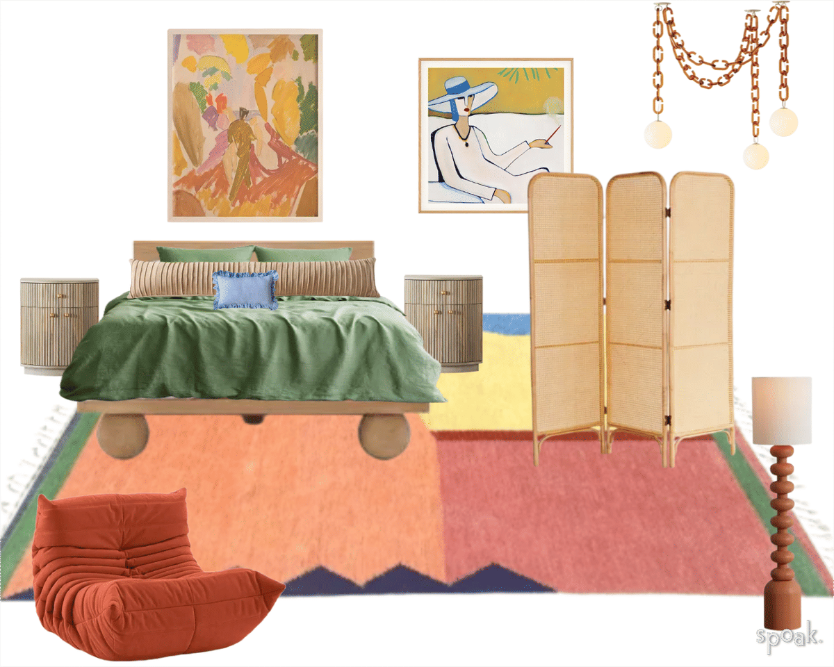 Bedroom Inspo designed by Linda Priddy