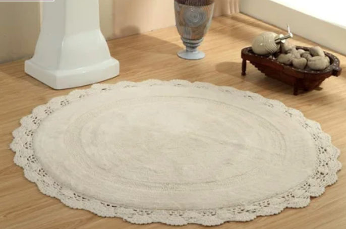 Wingert 100% Cotton Bath Rug with Non-Slip Backing added by Sasha Childres